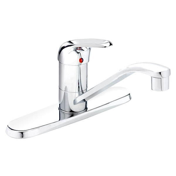 Keeney Mfg Single Handle Low-Arc Kitchen Sink Faucet, Polished Chrome 4765CP